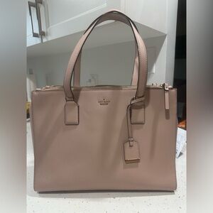 Kate Spade Pink Satchel Bag with Structured Design